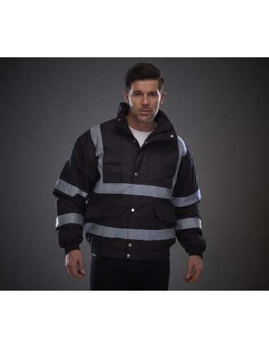 YOK-HVP211-Blouson d'aviateur classique de haute visibilité (HVP211)